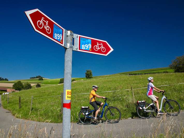 Paar auf der Herzroute Burgdorf West
